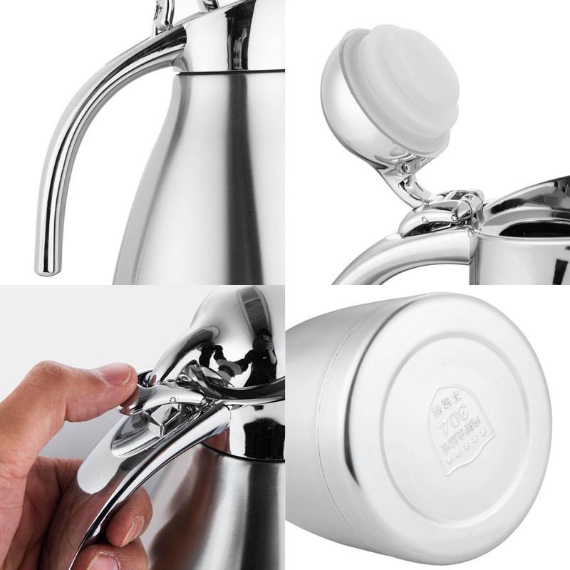 304 Stainless Steel Large Capacity Vacuum Insulated Thermos Flask for Hotels and Restaurants