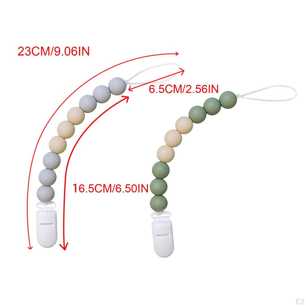 Chain Clip Silicone Holder for Baby Birthday Gift