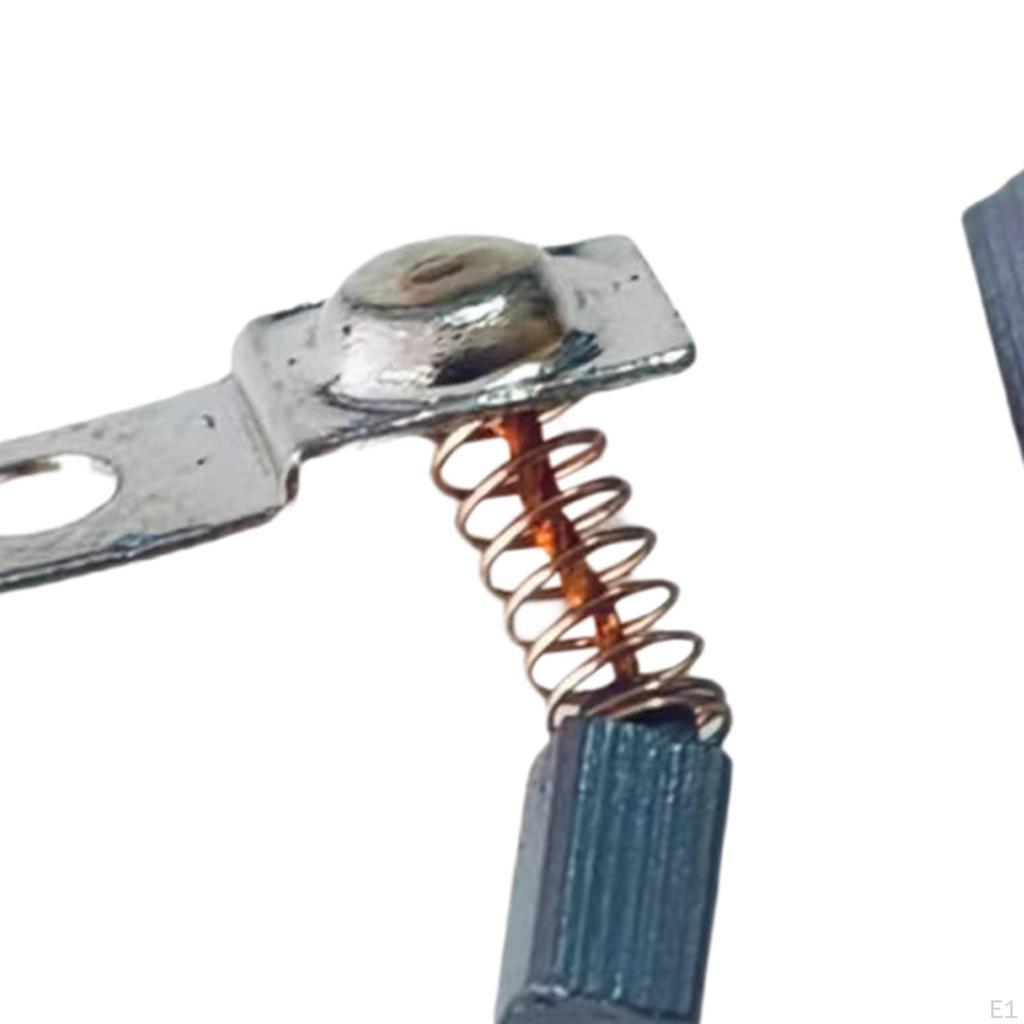 2 Stück Nagelbohrer Kohlebürstenkopf Praktisches Salon-Zubehör Vielfältig Einsetzbar Einfach zu