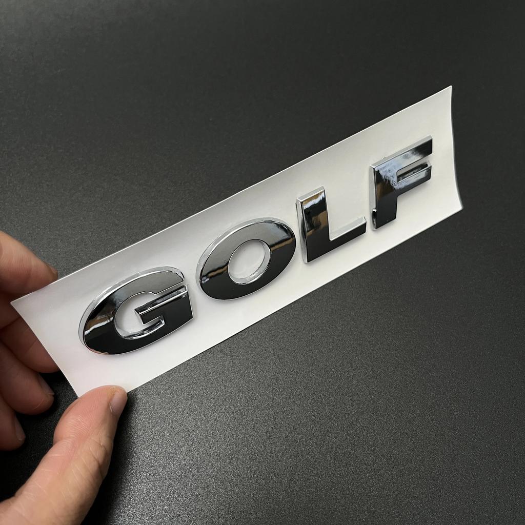 2026 Heiß Für VOLKSWAGEN VW Auto Heckklappe Aufkleber Emblem Abzeichen Logo Abdeckungen Buchstaben Aufkleber Für VW Golf 6 Golf 7 7.5 Auto Zubehör