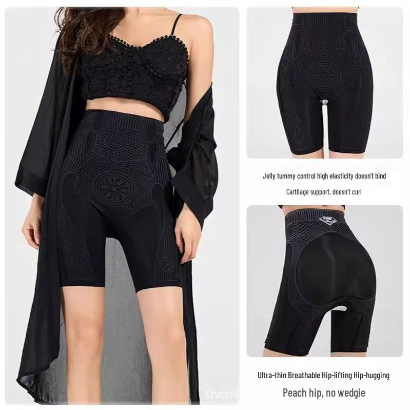 Women s Seamless Ice Silk Safety Shorts - Breathable, Butt-Lifting, Anti-Exposure Summer Layer XL [120-140 lbs]