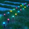 Solar LED Bubble Ball Ground Stake Light - Waterproof, High Brightness Outdoor Lawn & Courtyard Decor