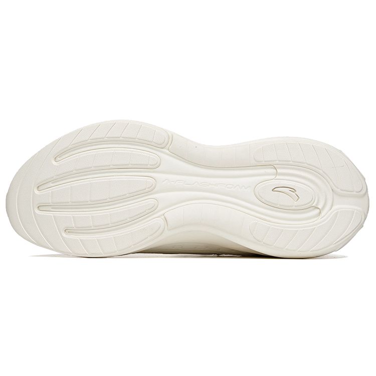 Anta Wormhole Technology Low Top Running Shoes Women Running Shoes Ivory 12945587-7