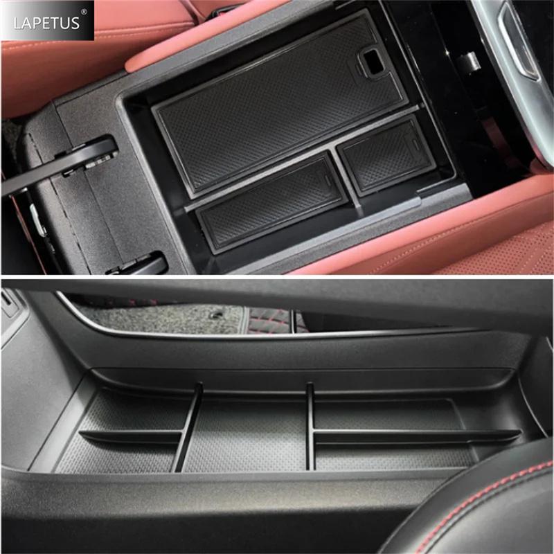 For Changan CS55 Plus 2024 2025 Auto Interior Styling Central Storage Box Pallet Armrest Container Box Cover Door Armrest Decor
