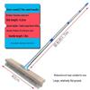Stainless Steel Long-Handled Moss Removal Floor Brush