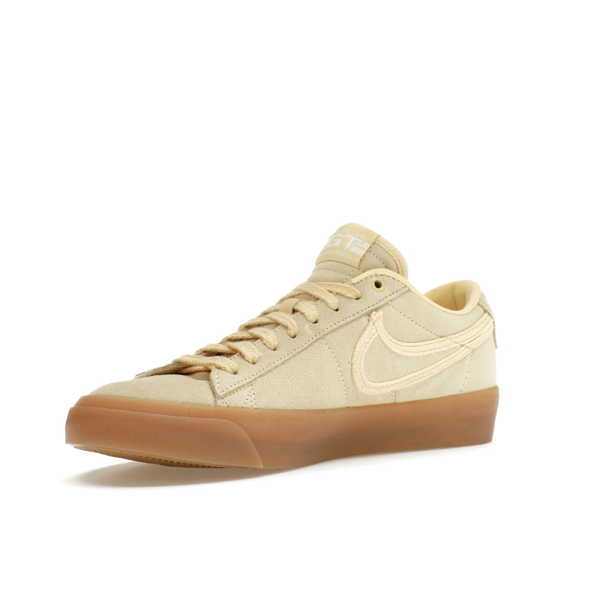 Кроссовки унисекс Nike Blazer Low Pro GT Premium SB Pale Vanilla Gum Tan Summit-White — фото 4