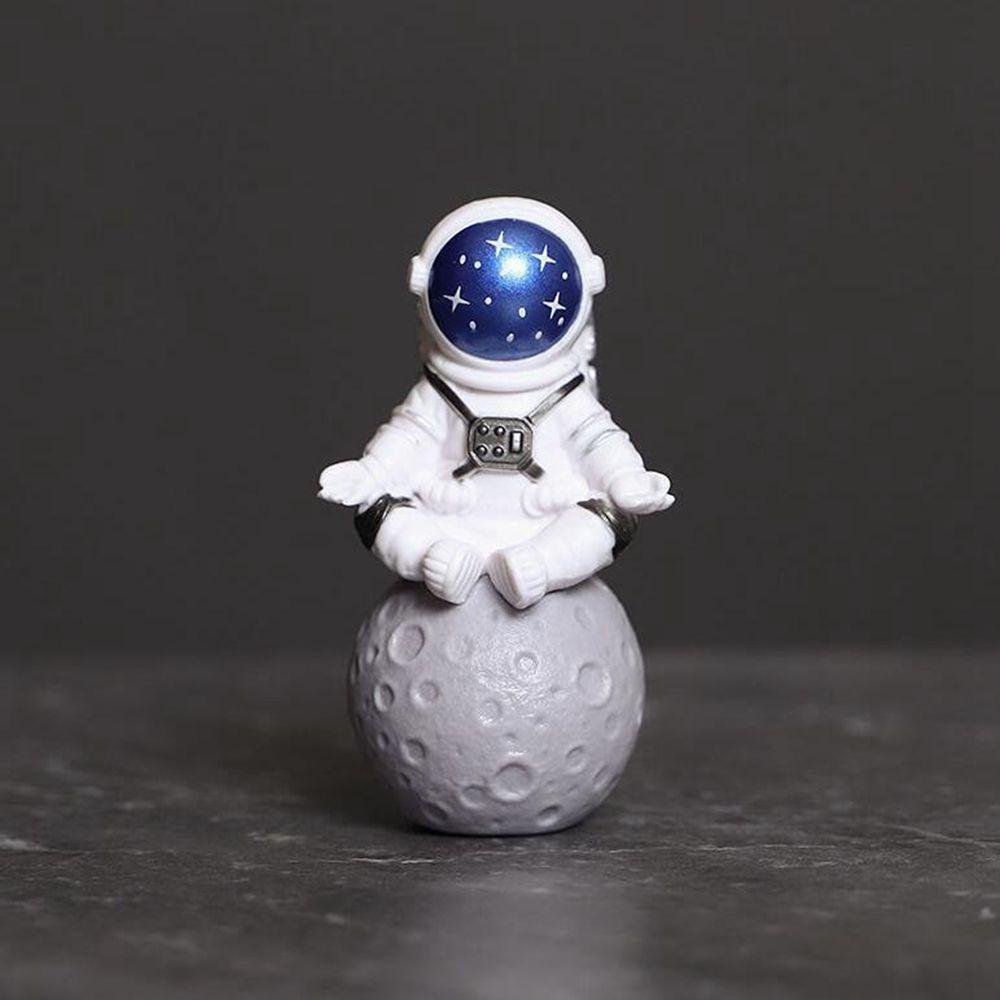 Moon Desktop Home Decoration Astronaut Model Spaceman Sculpture Educational Toys Astronaut Figure