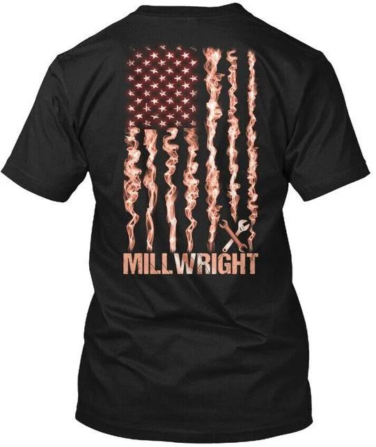 Proud Millwright T-shirt Made in the USA Size S to 5XL XL