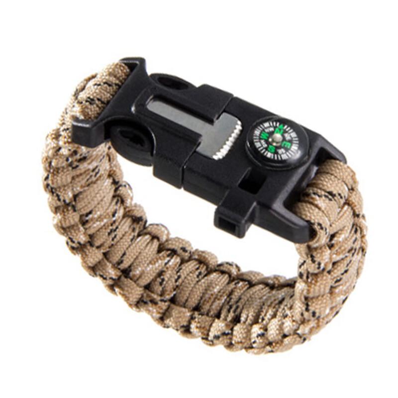 Multifunctional Paracord Survival Bracelet