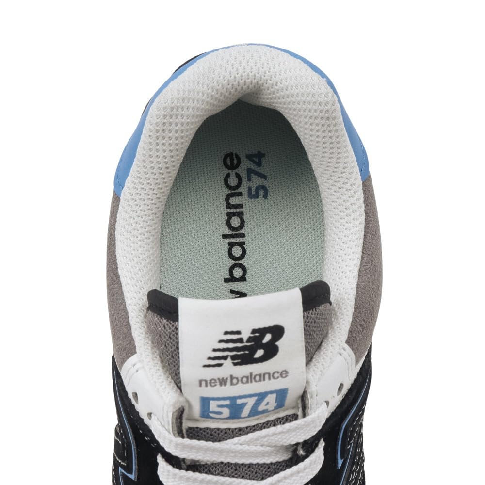 New Balance Sneakers 574 Black/Blue Agate U574QRB Width D 28.0cm