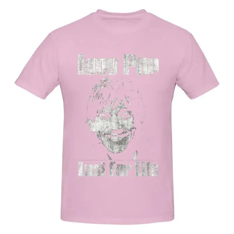 Iggy Pop Lust For Life Mens Licensed Rock N Roll Band Stooges Shirt T-shirt Tee Pop Classic