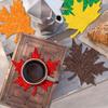 Maple Leaf Card, Gift and Greeting Card, Writtable by Mark Pen, Outdoor Party Decor, Share Happiness with Family