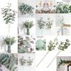 Vibrant 68cm Silk Eucalyptus Green Plant For Beautiful Indoor Decor Arrangements
