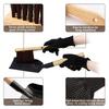 3PCS/SET Gloves Daily Necessities Iron Convenient Cleaning Kit Tidy Fireplace Tool Stove Brush Clean Iron Shovel