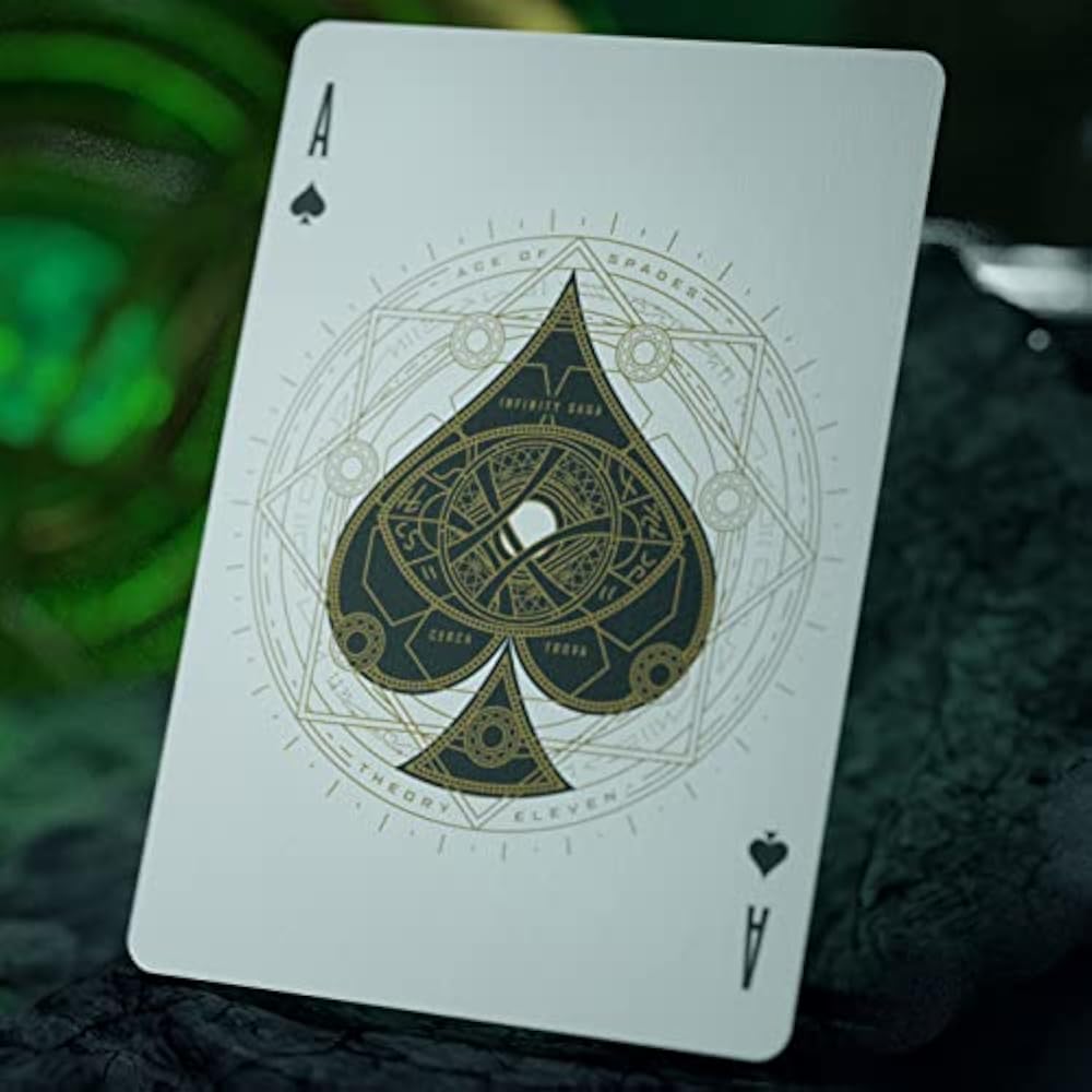 Theory11 Avengers: Infinity Saga Playing Cards Green