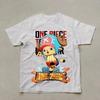 One Piece Mens Tshirt Tony Tony Chopper Summer Japan Anime Autumn Boys Children Shortsleeved Basic Punk ParentChild Outfit
