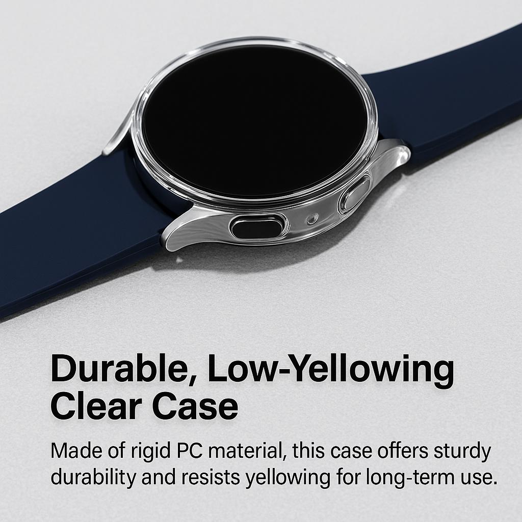 The Ultimate Protection:  Galaxy Watch 45mm PC Clear Case