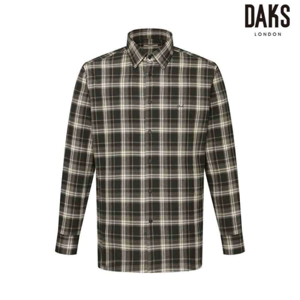 Daks Men S eaSy Care Rayon Blend Medium Check Regular Fit Shirt dma1Shcl111w1