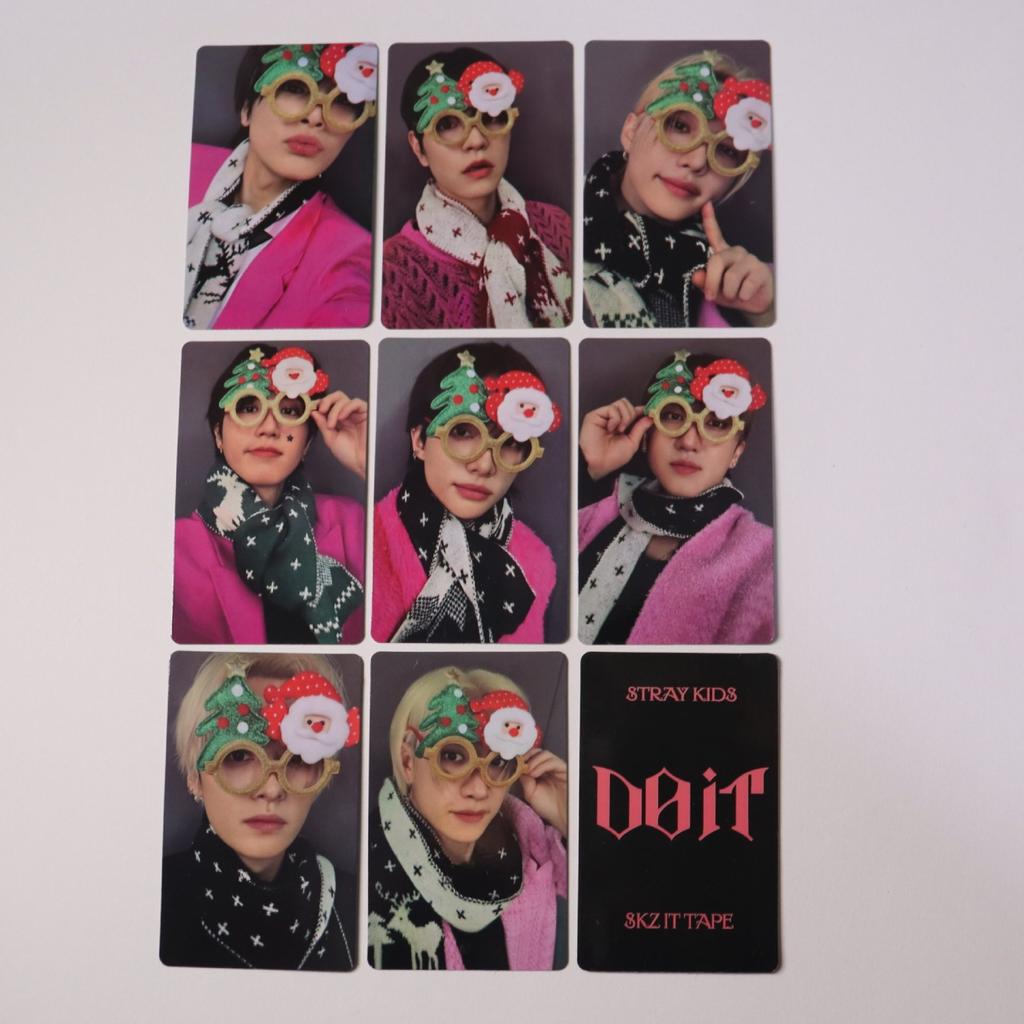 Straykids Doit Photocards Hyunjin Bang Chan Han Pop-Up Special Benefit Idol Collector-Worthy Cards For Fans Collector And Present
