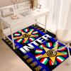 Famous F.C. Internazionale Milano Football Player Lautaro Martínez  Carpet Is Suitable for Living Room and Bedroom Office Decorative Carpet L8