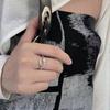 Snakenuma Bewitches Retro Silver Dark High-end Valentine's Day Gifts for Men and Women's Jewelry Trendy Men's Personalized Snake Ring