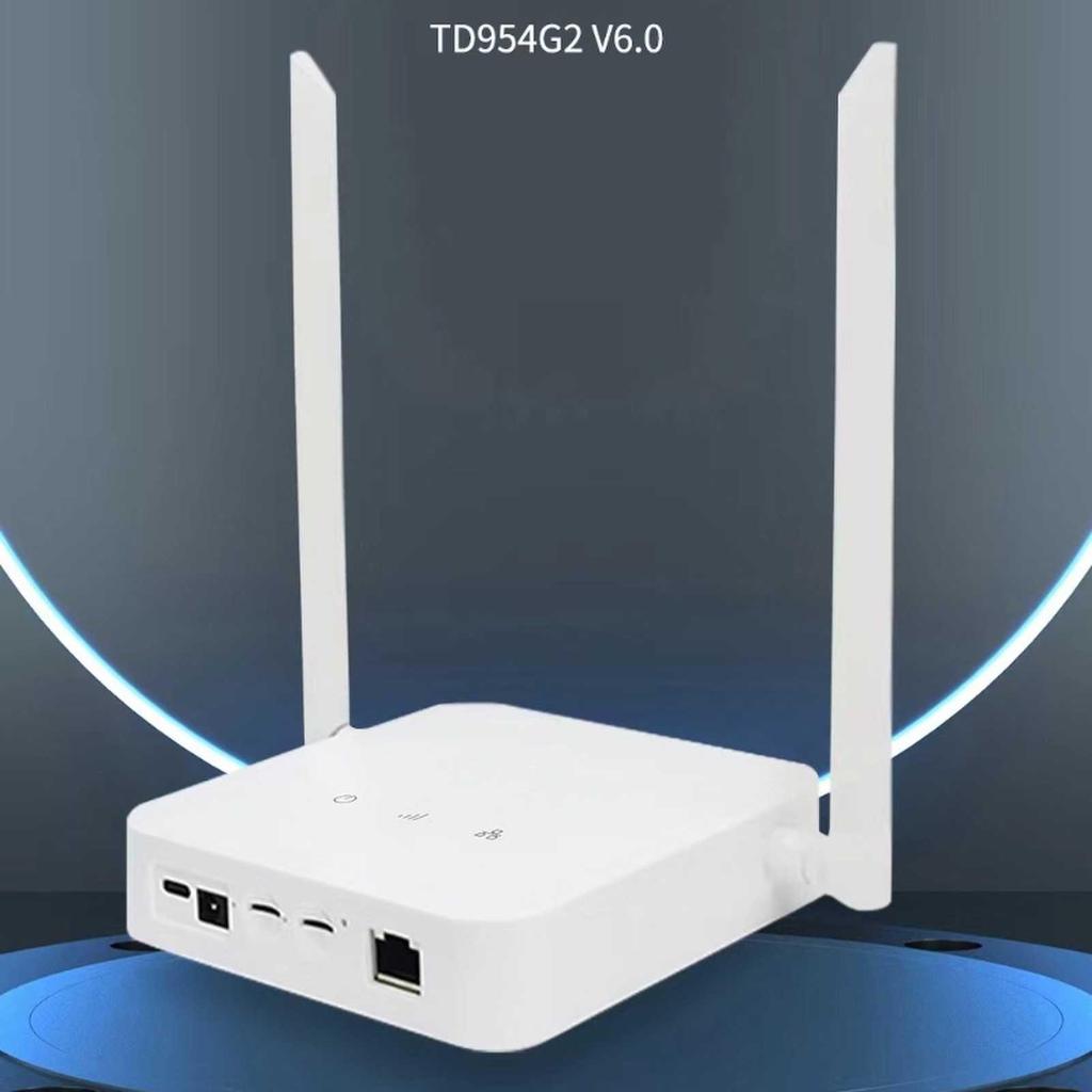 Dual SIM 4G LTE Single-Band WiFi 6 Router - Plug & Play for Home and Office