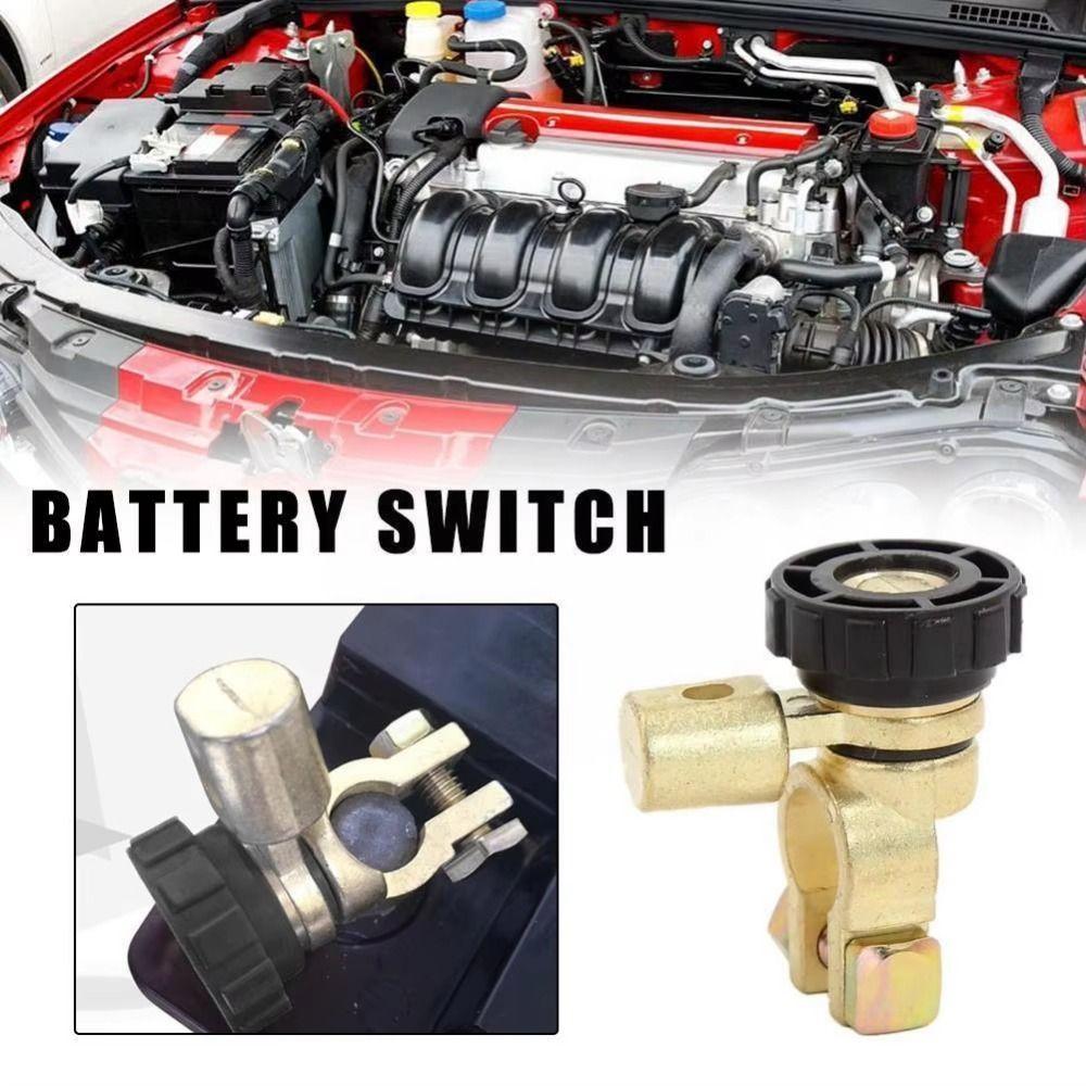 12V Car Battery Terminal Isolator Angle Rotatable Auto Battery Disconnector  Car Accessories