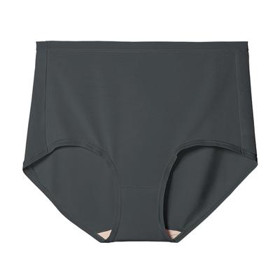 Women's High Waisted and Tight Fitting Underwear Comfortable Mulberry Silk Underwear Antibacterial Triangle Pants