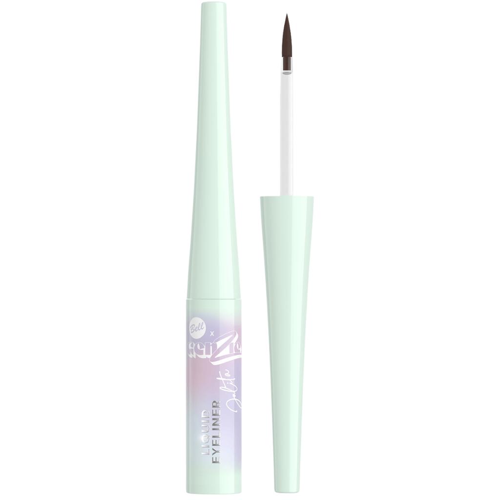 Bell x Genzie Liquid Eyeliner 02 Coffee 3.7g Płynny tusz do kresek