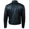 AVIATRIX Men's Leather Jacket (B8P6) - Black