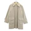 JIL SANDER Made in Italy Cashmere wool blend half coat 34 Beige Women Used