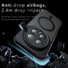 Case For Honor Magic 8 Pro Magnetic Wireless Charging Soft TPU Frame Hard Plastic Translucent Matte Shockproof Phone Back Cover