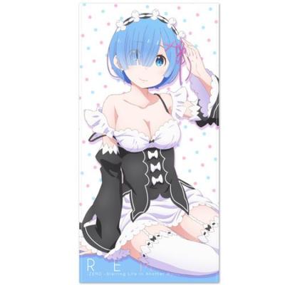Life In a Different World from Zero Rem Doki Doki Big Towel 120 X 60 Cm Re Approx.