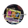 80s-Themed Disposable Tableware: Plates, Cups, and Napkins for Boys' Birthday Parties