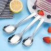 Chinese Style 410 Stainless Steel Flat Feeding Spoon