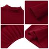 Red Slim-Fit Hip-Hugging Skirt for Women - Perfect for Layering Under Coats in Autumn and Winter