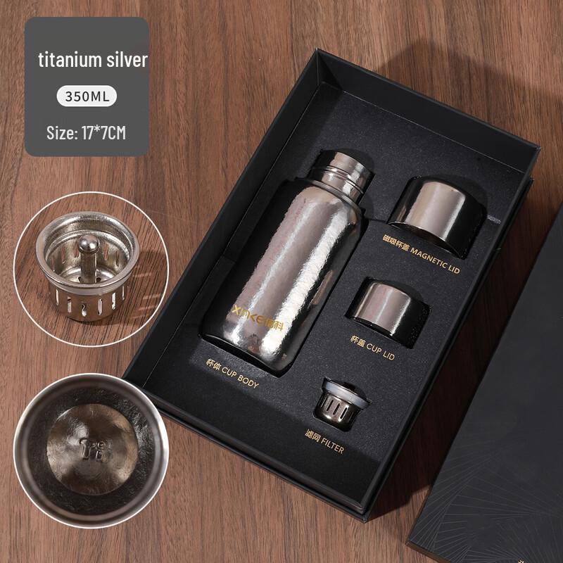 Xinke 350ml Titanium Portable Travel Mug