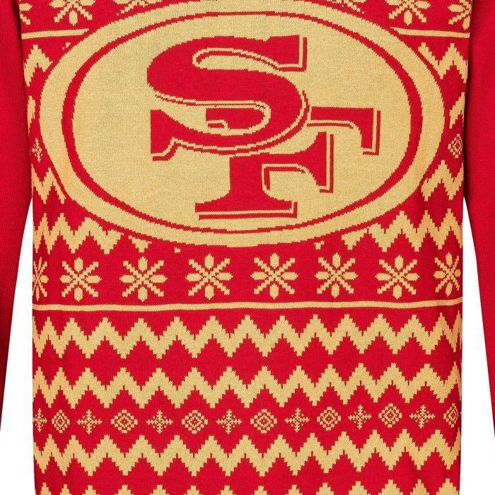 NFL Winter Ugly Sweater XMAS Knit Pullover
