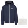 EMPORIO ARMANI EA7 FW24 Puffer Jacket Men's Navy Blue 8NPB21-PNFZZ-0562