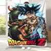 Anime D-Dragon Ball Game Cartoon Flannel Blanket,Ultra Soft Warm Plush Throw for Home Bedroom Bed Sofa Cover Office Camping