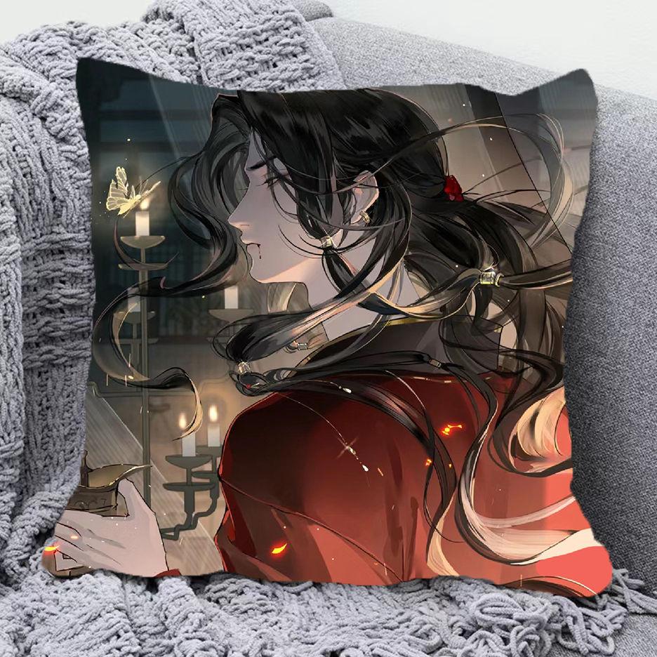 

Liu-bian yuan pillowcase radio drama animation peripheral pillowcase code name Yuan dormitory sleeping on the bed pillowcase 18x18Inch