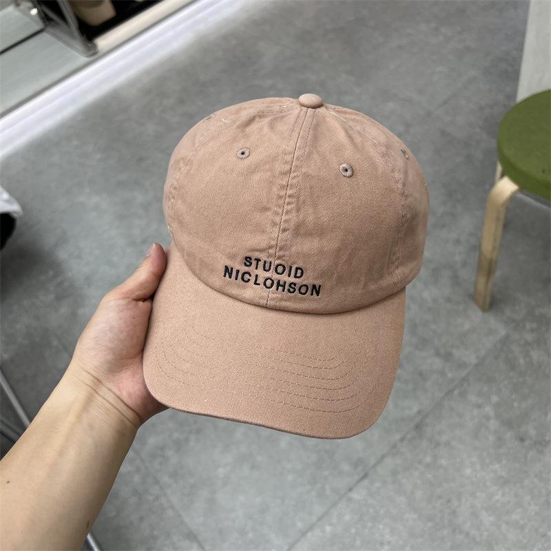 Peaked Cap Unisex New Spring and Autumn Summer Deep Top Showing Face Small Sunscreen Sunshade Wide Brim Baseball Hat