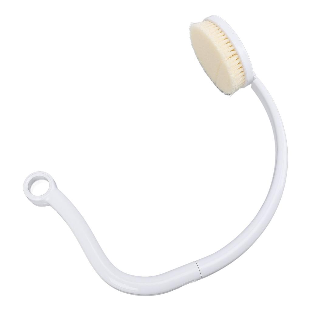 U Shape Bath Brush Detachable Long Handle Hangable Body U Shaped Scrubber for Limited Arm Movement