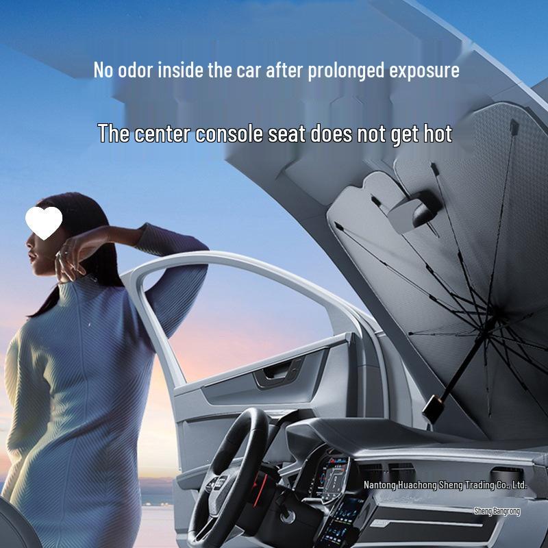 Car Windshield Sunshade - Heat Protection & Insulation