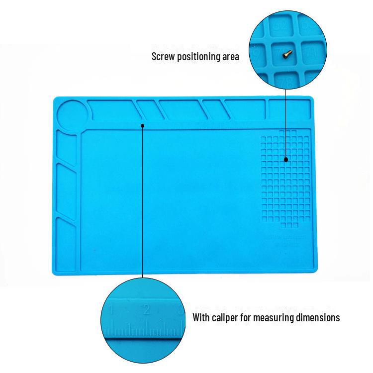 Heat-Resistant Silicone Insulation Pad for Phone Repairs