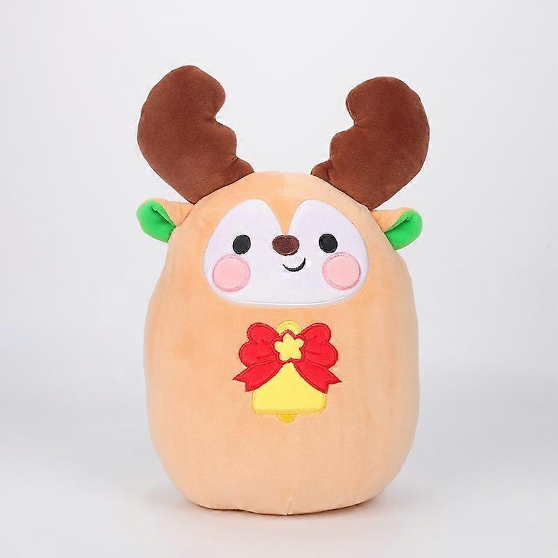New Christmas Pillow Series Merrychristmas Cute Santa Elk Plush Toy