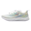 Li Ning Kinder Laufschuhe Bequem Weich Rutschfest Anti-Kick Rebound Atmungsaktiv Low-Top Unisex Sneaker Weiß YKFV046-2