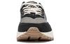 Li Ning Riding The Wind 2.0 Slip Resistant Abrasion Resistant Low top Casual Shoes Women's Gray Black AGCT308-4