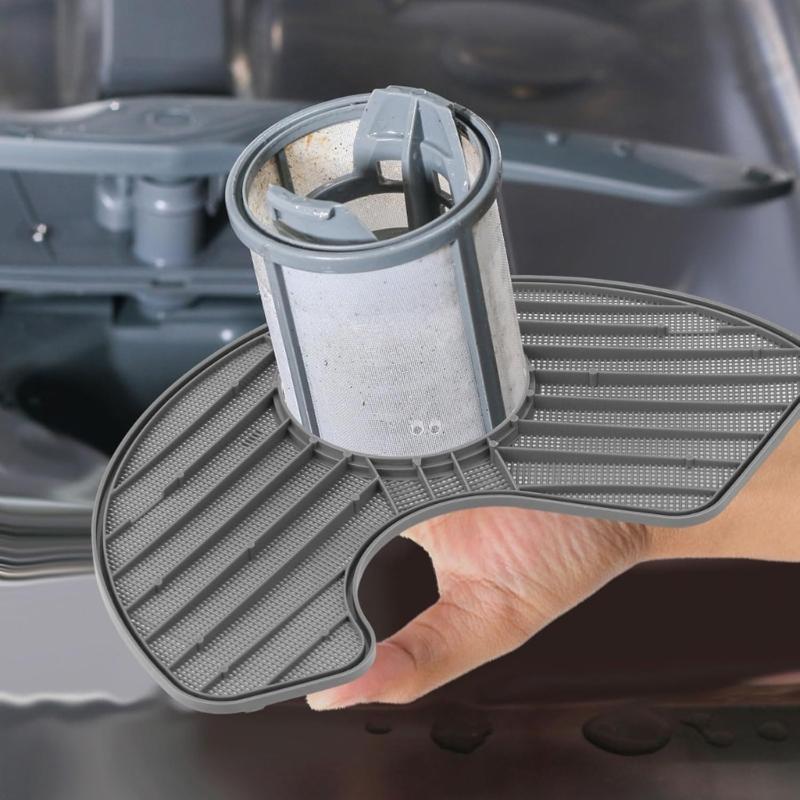 W10463906 Dishwasher Filter Screen Replacement Prevents Clogging and Enhances Cleaning Efficiency Easy To Install