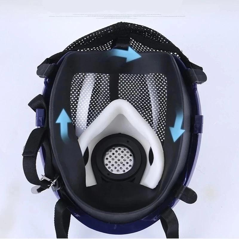 Mask with Carbon Filter for Safety Protection, Full Face Respirator, Working Chemical, 6800 Industrial Spra